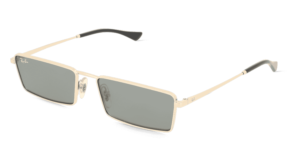 Ray-Ban RB3741 Doré Vue d'angle