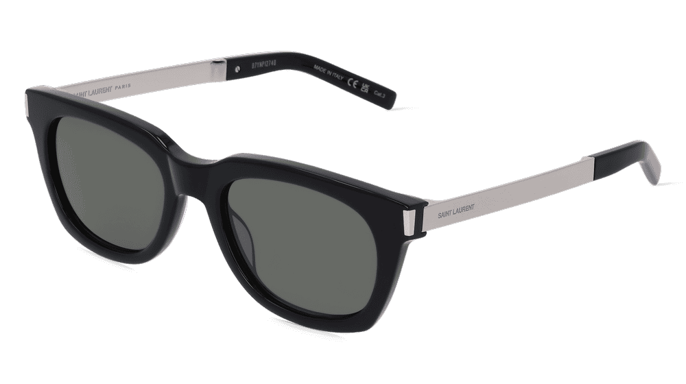 Saint Laurent SL 582 zwart Hoekaanzicht