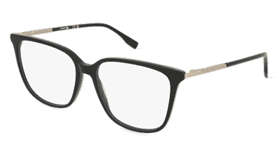Lacoste L2940 Noir Vue d'angle