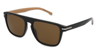 Boss 1599/S Noir Vue d'angle