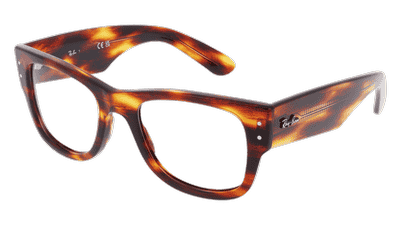 Ray-Ban 0RX0840V MEGA WAYFARER Noir Vue d'angle
