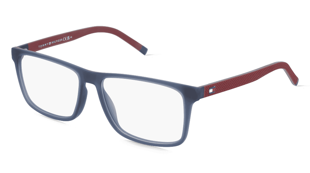 Tommy Hilfiger Eyewear TH 1948 Bleu transparent Vue d'angle