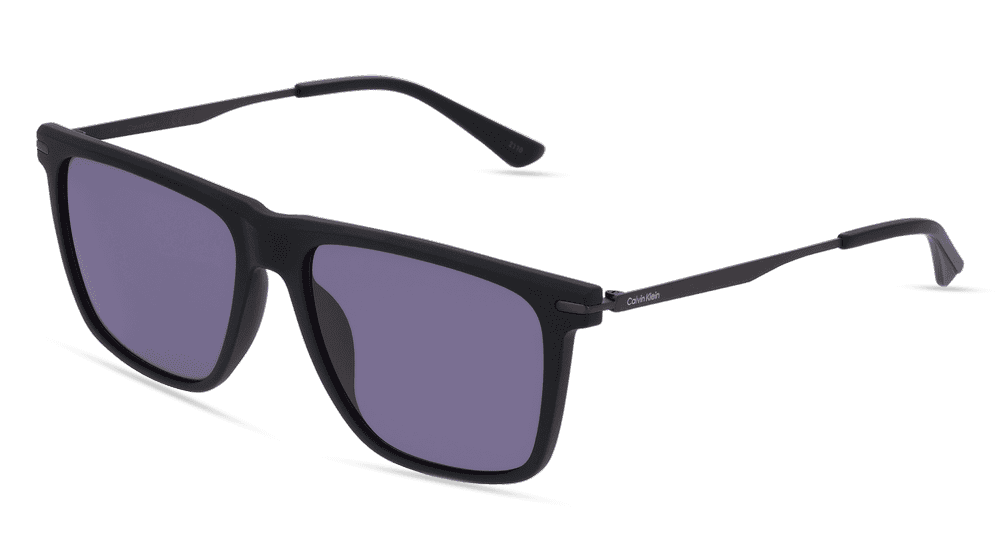CALVIN KLEIN CK22518S Noir mat Vue d'angle