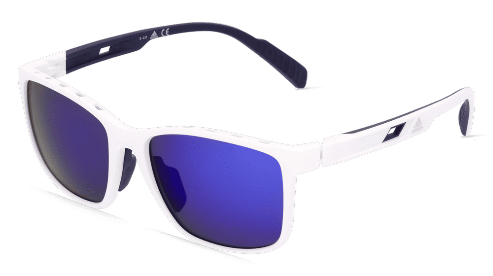 Adidas SP0035 Wit mat Hoekaanzicht