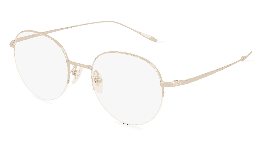 Fielmann TITANIUM 205 CL KAI goud mat Hoekaanzicht