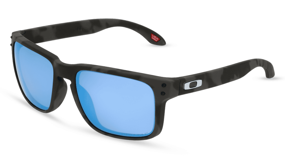 OAKLEY OO9102 HOLBROOK zwart mat Hoekaanzicht