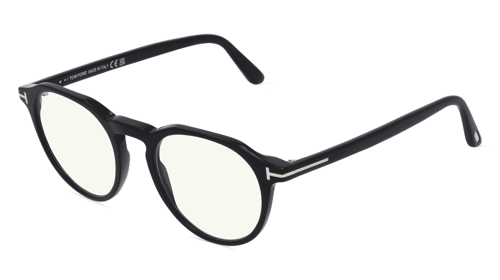 Tom Ford FT5833-BL Noir Vue d'angle