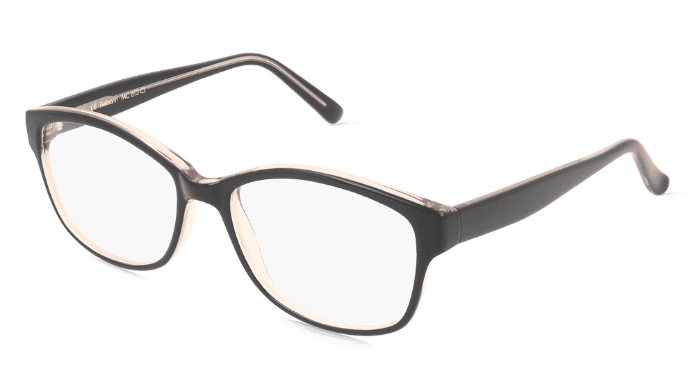 Fielmann MC 613 CL Noir rose Vue d'angle