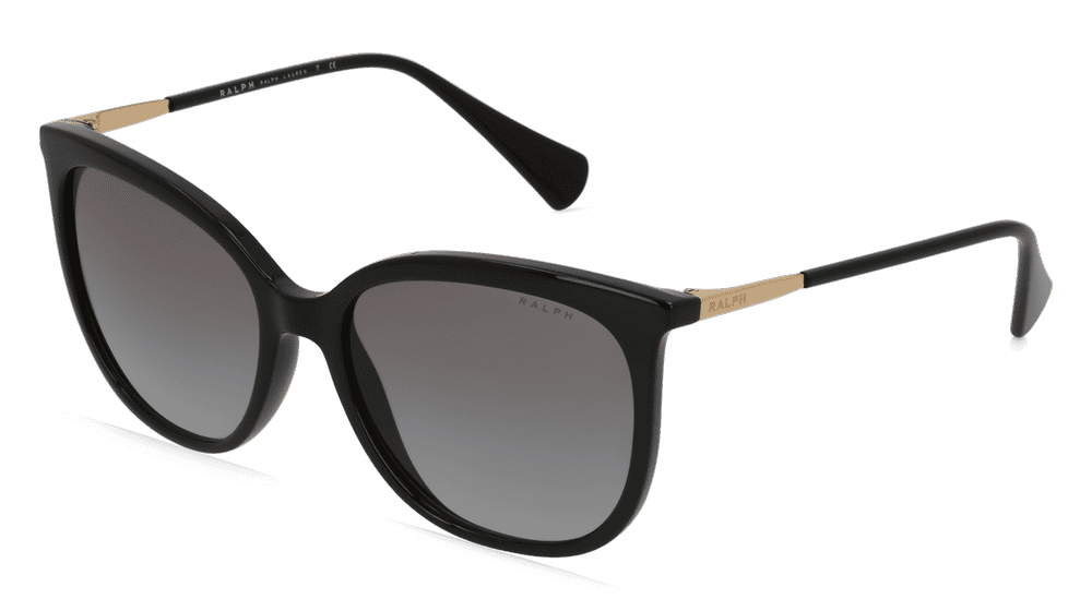 RALPH RA5248 Zwart glanzend Hoekaanzicht