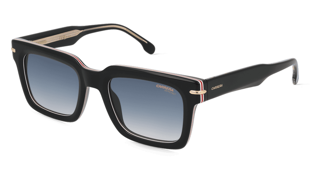 Carrera 316/S Noir avec des motifs Vue d'angle