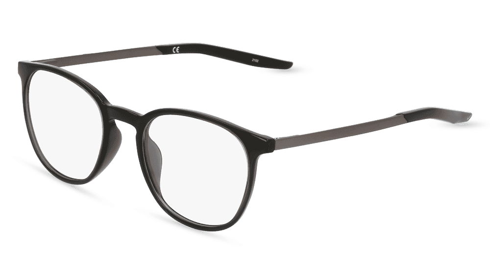 NIKE 7280 zwart Hoekaanzicht