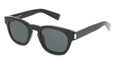 Saint Laurent SL 746 zwart Hoekaanzicht