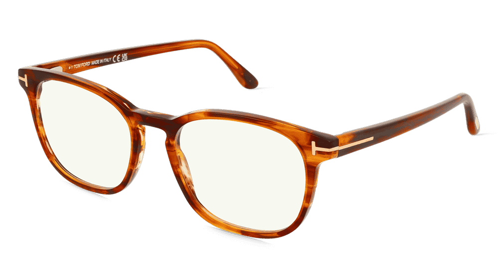 Tom Ford FT5868-BL Havane Vue d'angle