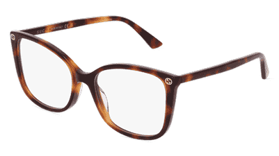 GUCCI GG0026O havana Hoekaanzicht