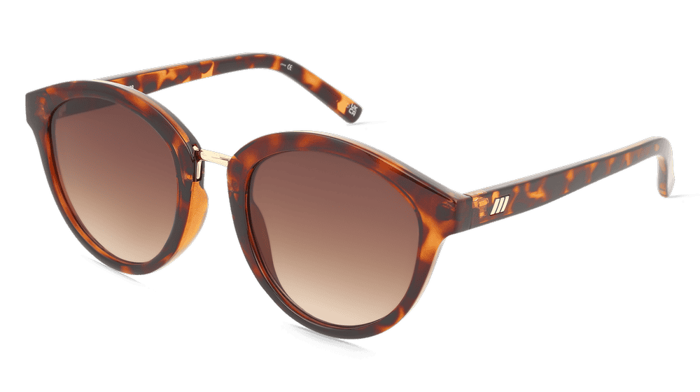 Le Specs INFLUX bruin Hoekaanzicht