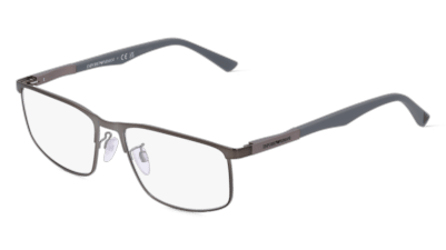 Emporio Armani EA1131 Rouge noir Vue d'angle