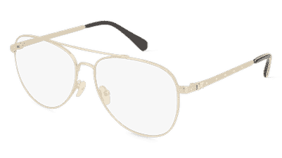 Michael Kors MK3054B Goud licht Hoekaanzicht