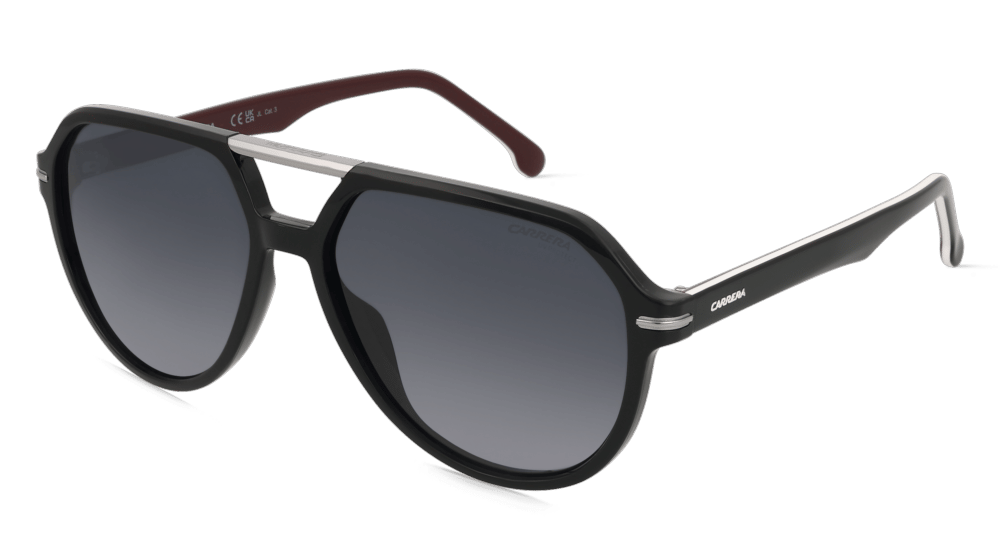 Carrera 315/S zwart Hoekaanzicht
