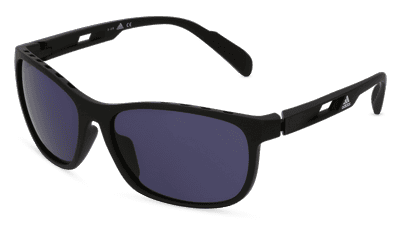 ADIDAS SP0014 Noir mat Vue d'angle