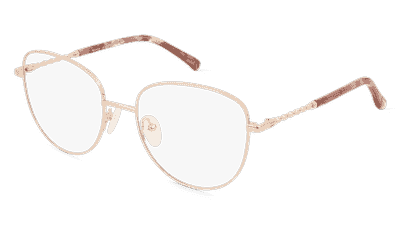 Fielmann BD 567 FA GLORIA Havane doré Vue d'angle