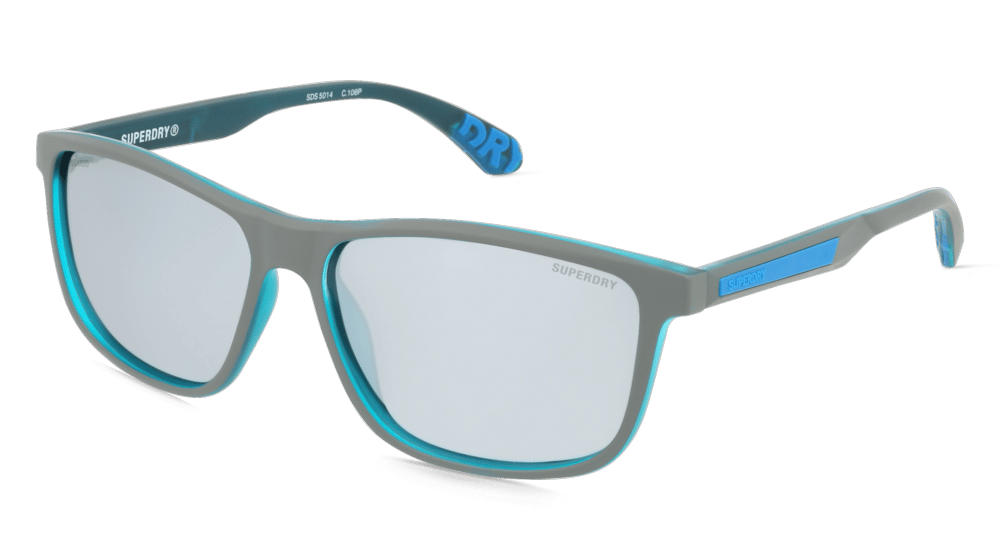 Superdry SDS 5014 Bleu gris Vue d'angle