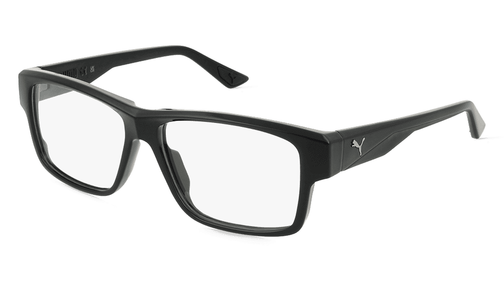 Puma PU0408O zwart Hoekaanzicht