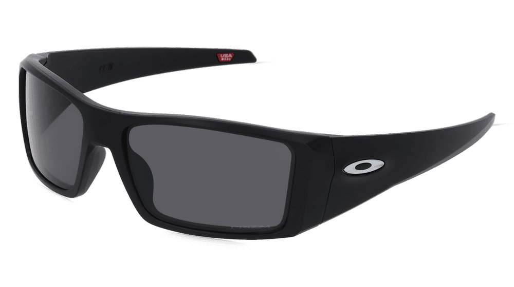 Oakley OO9231 zwart mat Hoekaanzicht