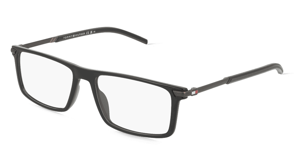Tommy Hilfiger Eyewear TH 2039 zwart Hoekaanzicht