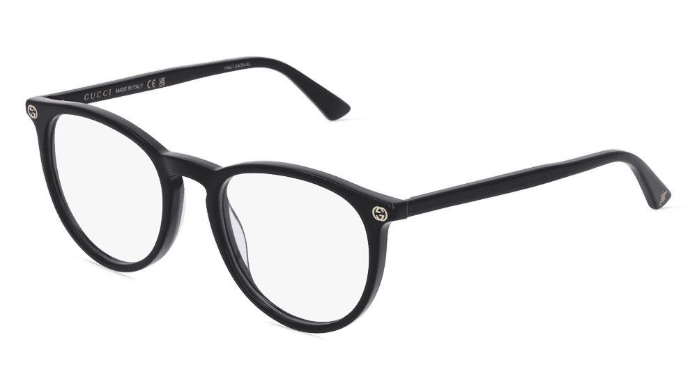GUCCI GG0027O Noir Vue d'angle