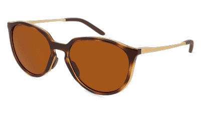 Oakley OO9288 Grijs glanzend Hoekaanzicht