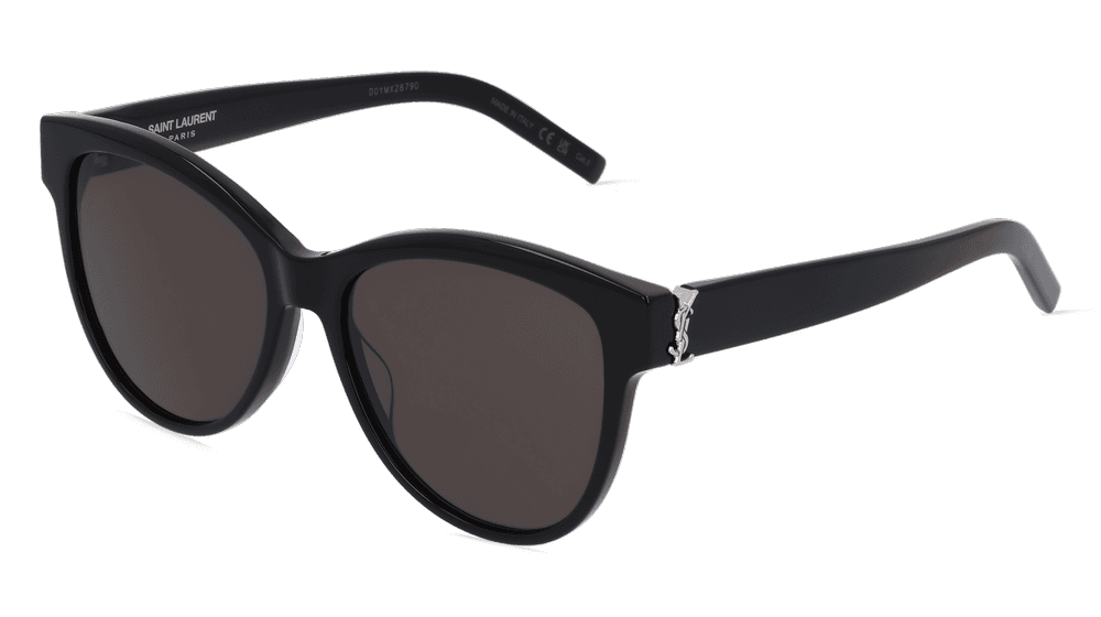 Saint Laurent SL M107 zwart Hoekaanzicht