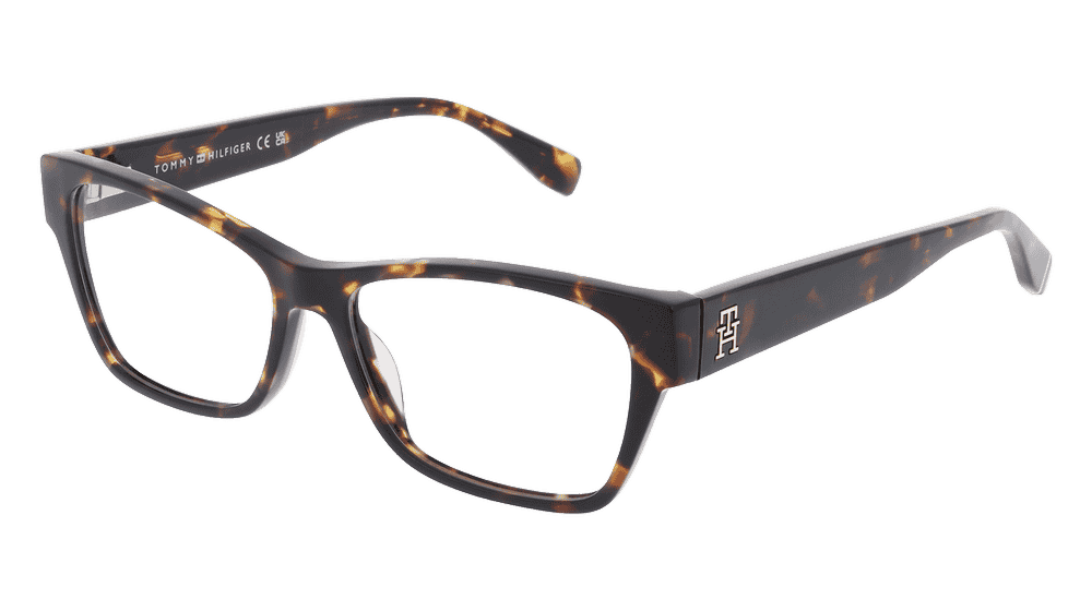 Tommy Hilfiger TH 2104 havana Hoekaanzicht