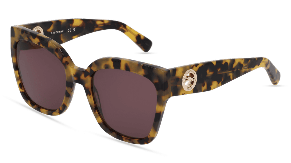 LONGCHAMP LO717S havana yellow Hoekaanzicht