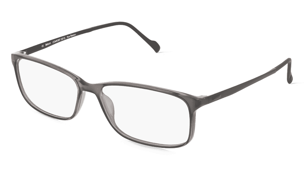 Fielmann COMFORT 122 CL Gris gun Vue d'angle