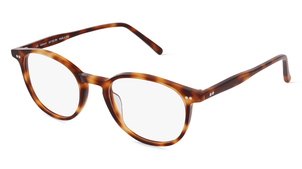 Fielmann MF 055 RN Havane Vue d'angle