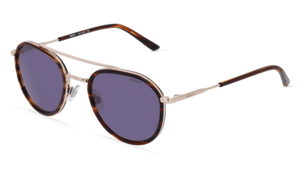 MEXX EYES 6521 goud havana Hoekaanzicht