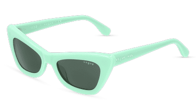 Vogue eyewear VO5415S Noir brillant Vue d'angle