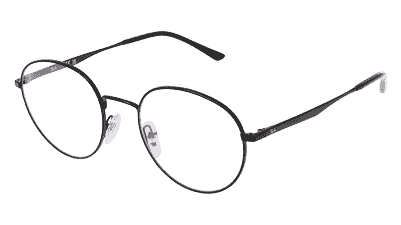 RAY-BAN RB 3681 V zwart Hoekaanzicht