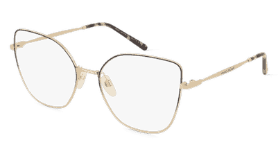 Marc Jacobs 704 Noir or Vue d'angle