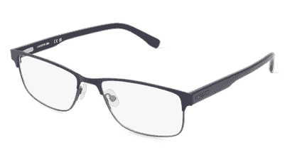 Lacoste L2217 Gris gris gun Vue d'angle
