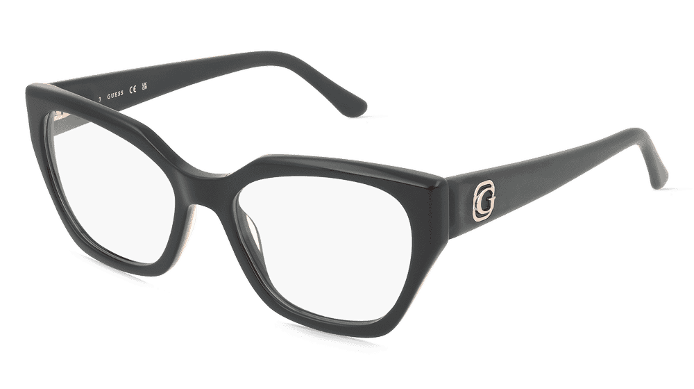 Guess GU50112 Noir brillant Vue d'angle
