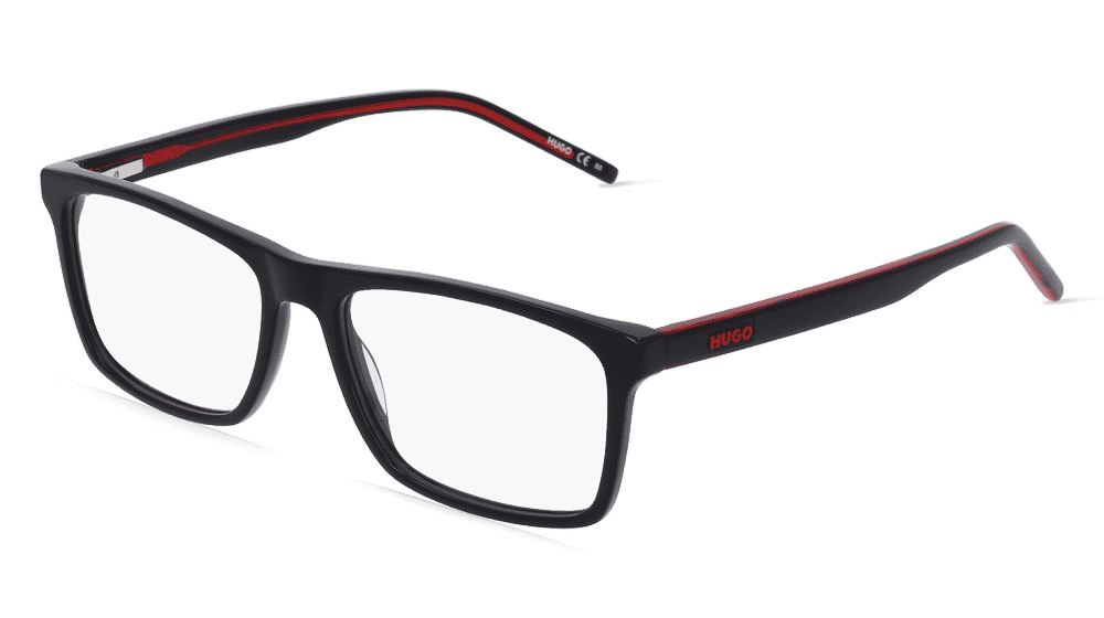 HUGO HG 1198 Noir brillant Vue d'angle