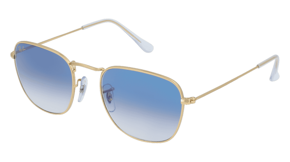 RAY-BAN RB 3857 FRANK Gold Corner View