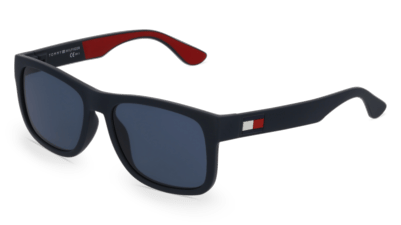 TOMMY HILFIGER EYEWEAR TH 1556/S Noir mat Vue d'angle