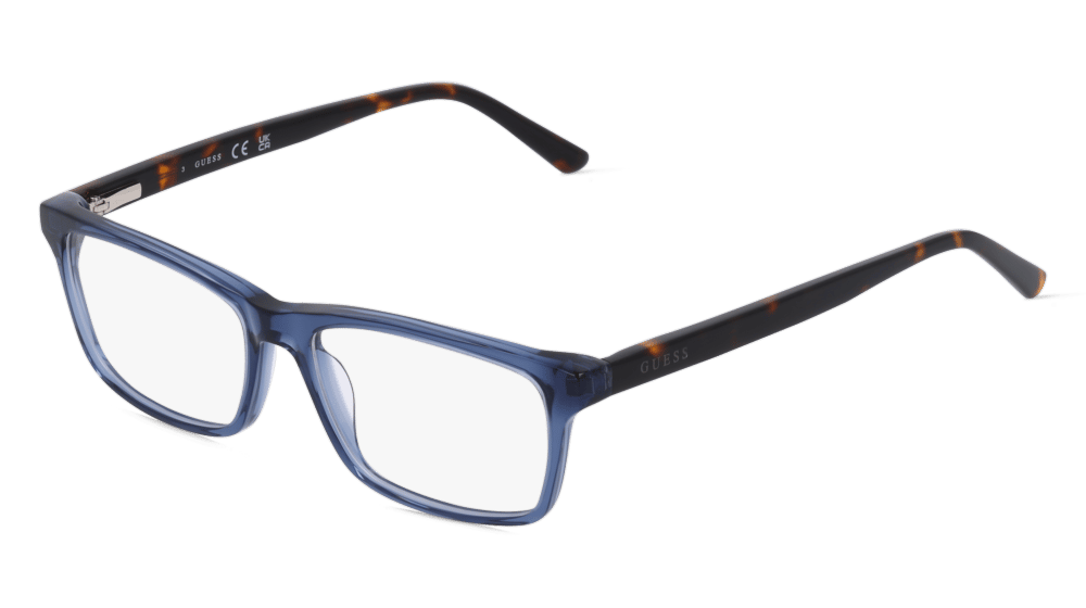 Guess GU8268 Bleu transparent Vue d'angle