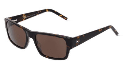 Tommy Hilfiger Eyewear TH 2017/S Blauw donker Hoekaanzicht