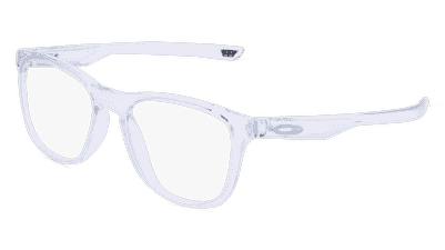 Oakley OX8130 Blanc transparent Vue d'angle
