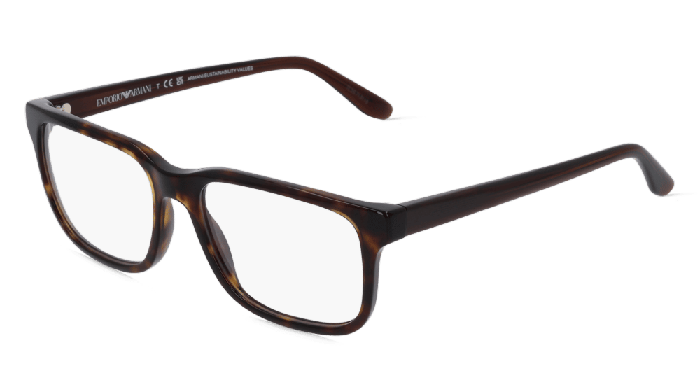 Emporio Armani EA 3218 havana Hoekaanzicht
