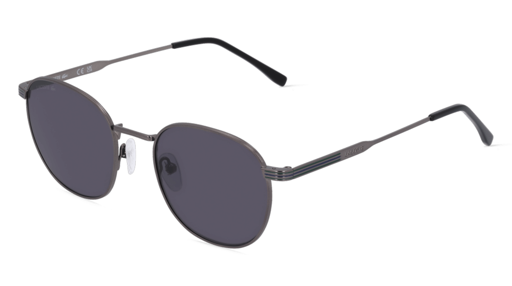Lacoste L251S Gris gun mat Vue d'angle