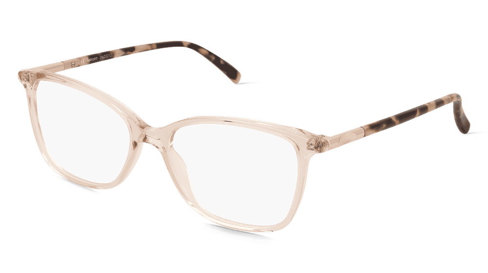 Fielmann LN 052 CL BEATRIX Rose havanna Vue d'angle